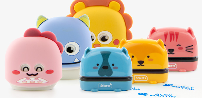 Segells per a roba i objectes infantils