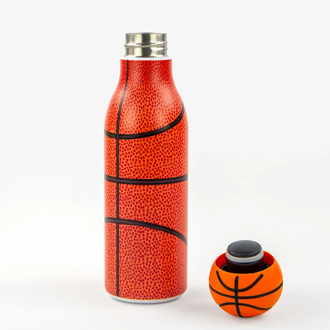 Bouteille isotherme personnalisée Basket Tandem 500 ml Bouteille isotherme personnalisée Basket Tandem 500 ml
