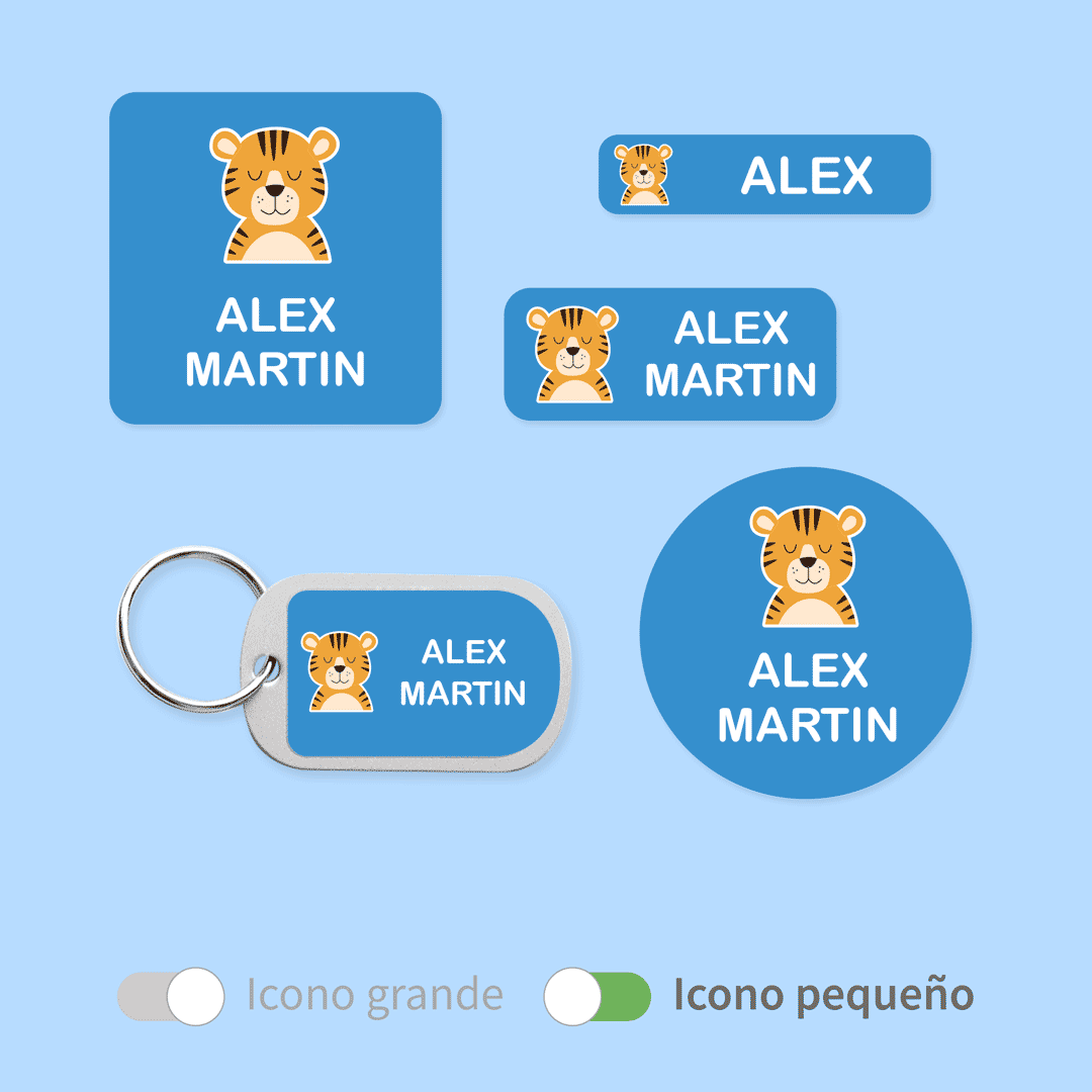 Icono grande VS Icono pequeño