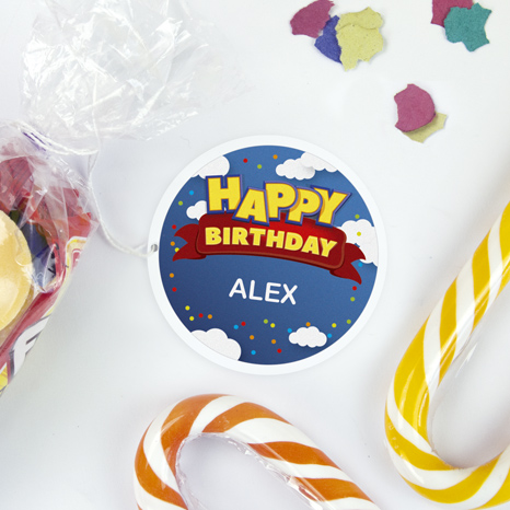 Collezione Di Etichette Di Compleanno | Vettore Premium - Foto 12