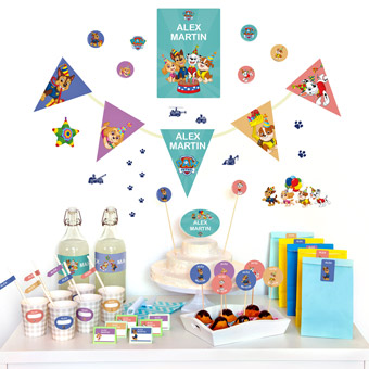 Cartoon Birthday Decoration Pack