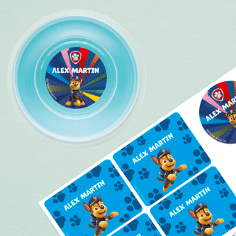 Adhesivos personalizados para botellas y táperes Adhesivos personalizados para botellas y táperes