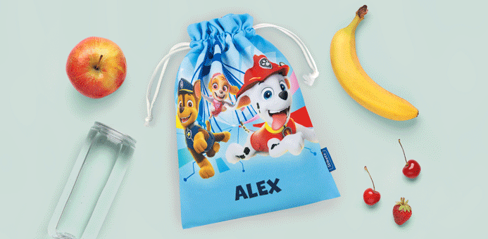 Genti pentru gustări de desene animate personalizate