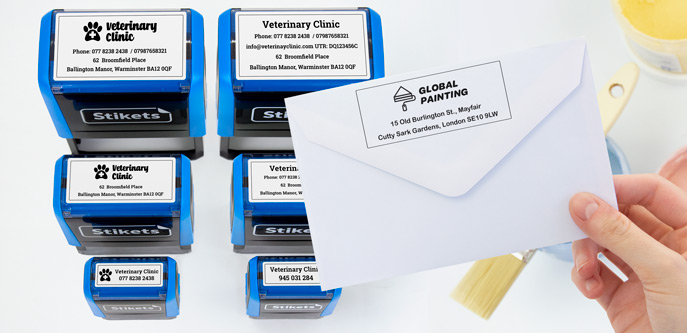 Custom stamps for companies