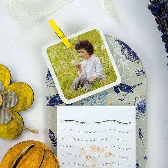 Square photo tags for 1st Communions