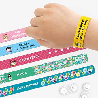 Braccialetti per Comunioni e feste per bambini