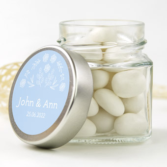 Personalized Plastic Jar for Sweets
