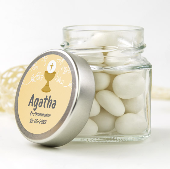 Personalized Glass Jar for Sweets