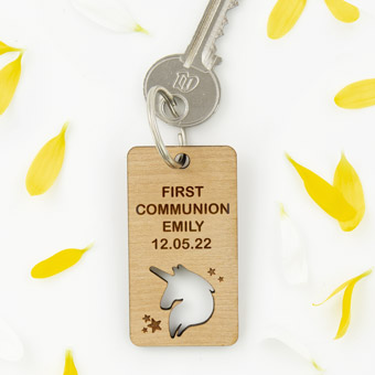 Custom Wooden Key Rings