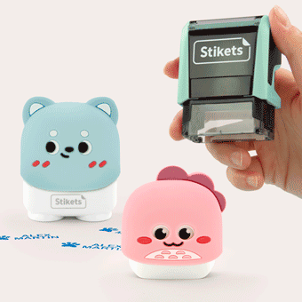 Stamps for clothes and belongings