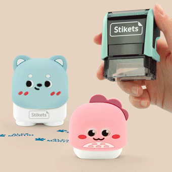 Personalised name stamps