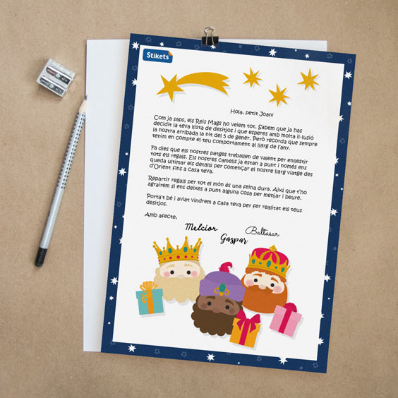 Letter from the Three Wise Kings