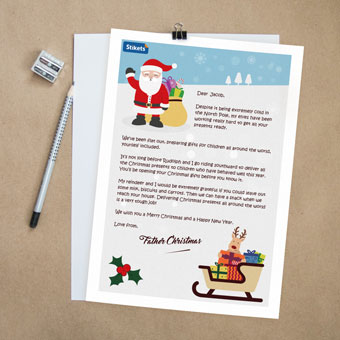 Letter to Father Christmas 