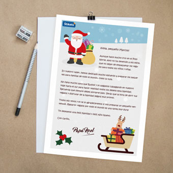 Carta de Papa Noel