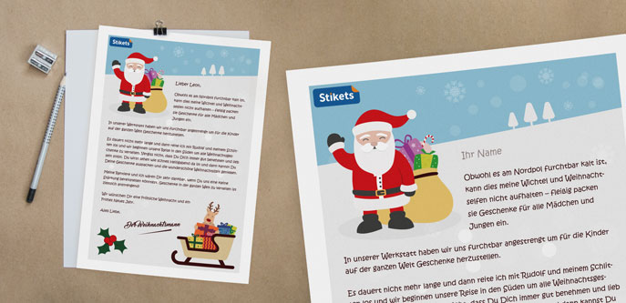 Brief vom Weihnachtsmann