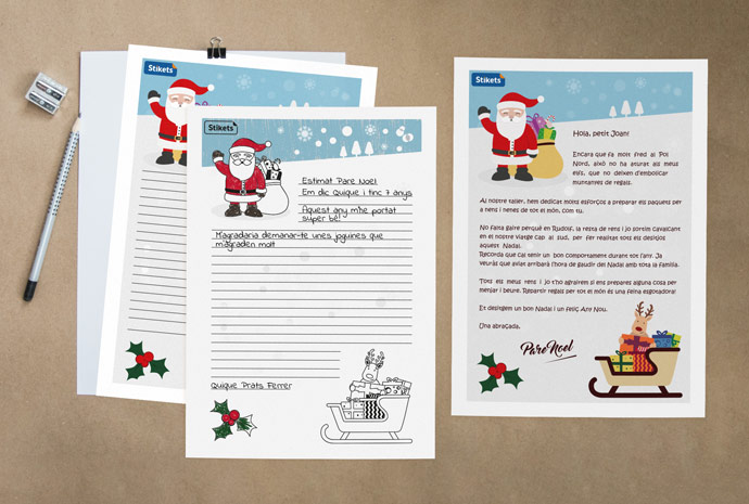 Carta del Pare Noel Carta del Pare Noel