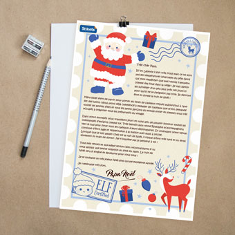 Lettre du Papa Noël