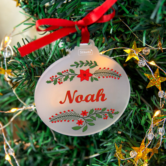 Custom Acrylic Christmas Ornaments
