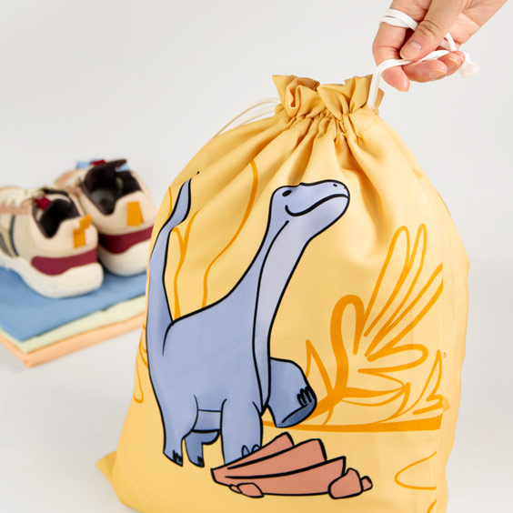 Diplodocus Personalized Change of Clothing Bag