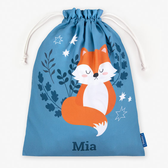 Fox Personalised Change of Clothing Bag