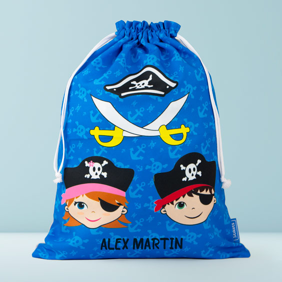 Pirates Personalized Change of Clothing Bag