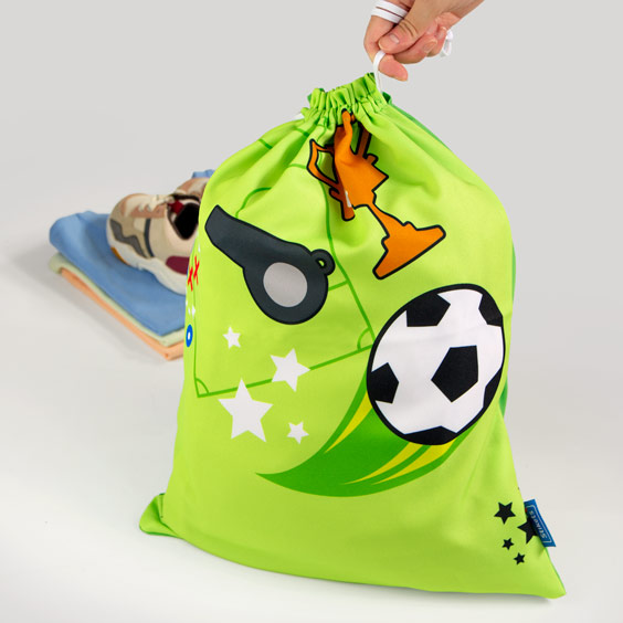 Football Personalised Change of Clothing Bag