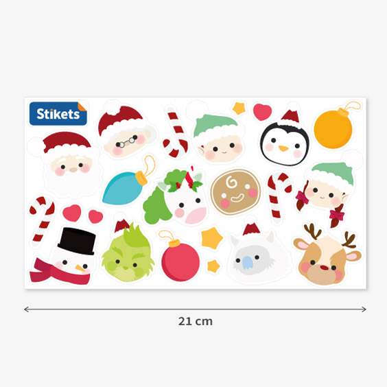 Christmas Characters Stickers
