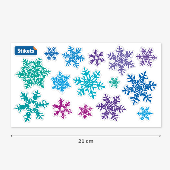 Stickers Flocons de neige