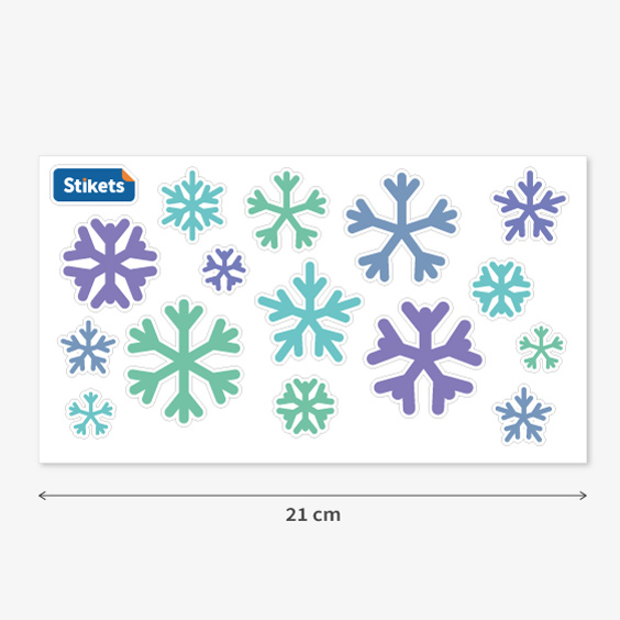 Stickers Flocons de neige