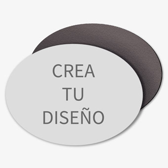 Imanes ovalados personalizados