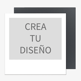 Imán personalizado con marco vintage