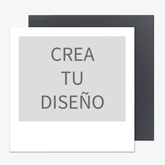Imán personalizado con marco vintage