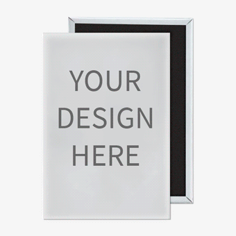 Personalized Rectangular Fridge Magnets