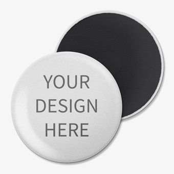Personalized Round Fridge Magnets 3,8 cm