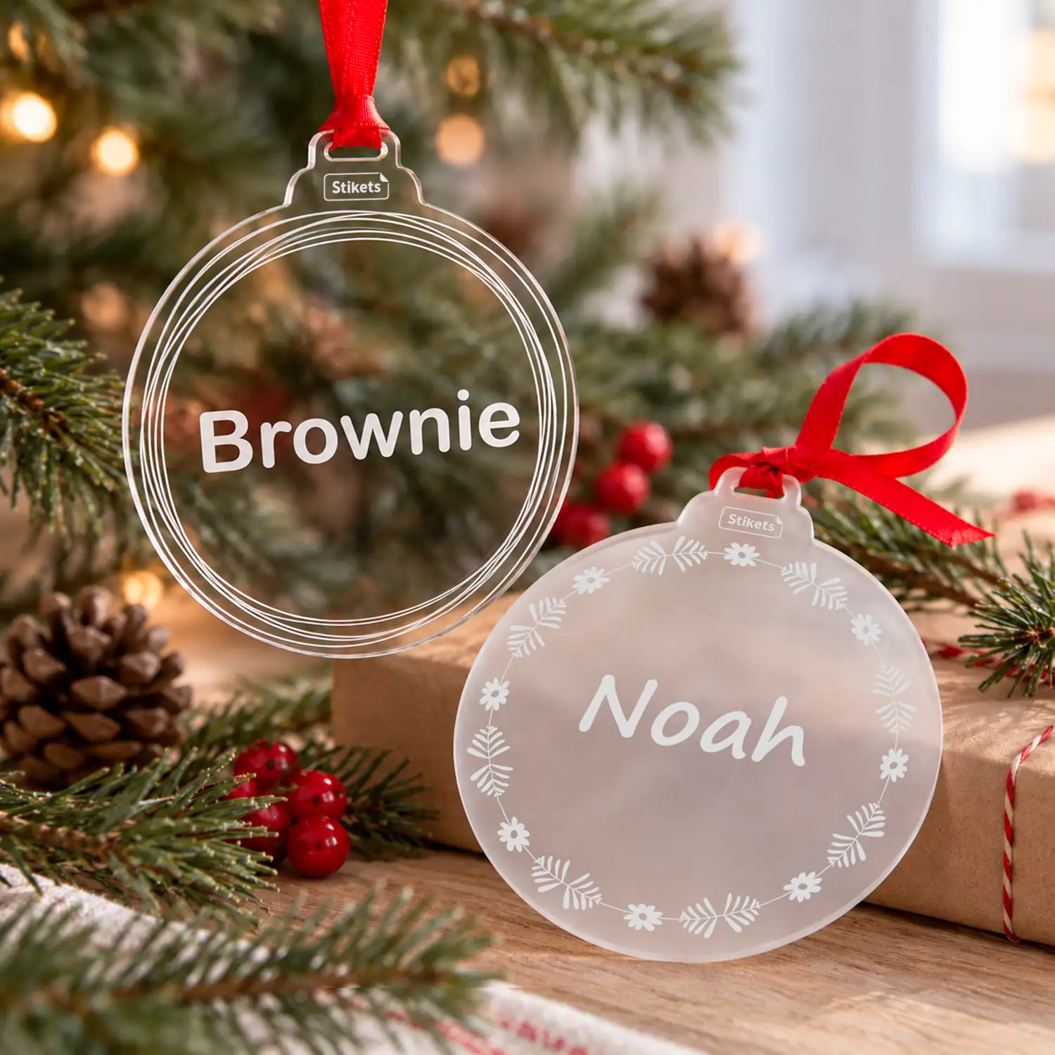 Custom Methacrylate Christmas Decorations Custom Methacrylate Christmas Decorations