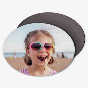 Personalisierte ovale Magnete