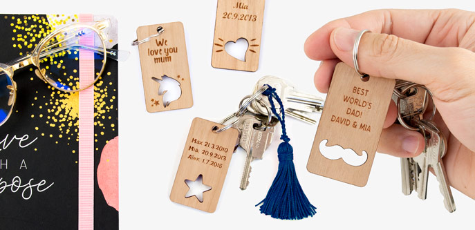 MiLLi's Wunschwerkstatt - Personalisierter Schlüsselanhänger