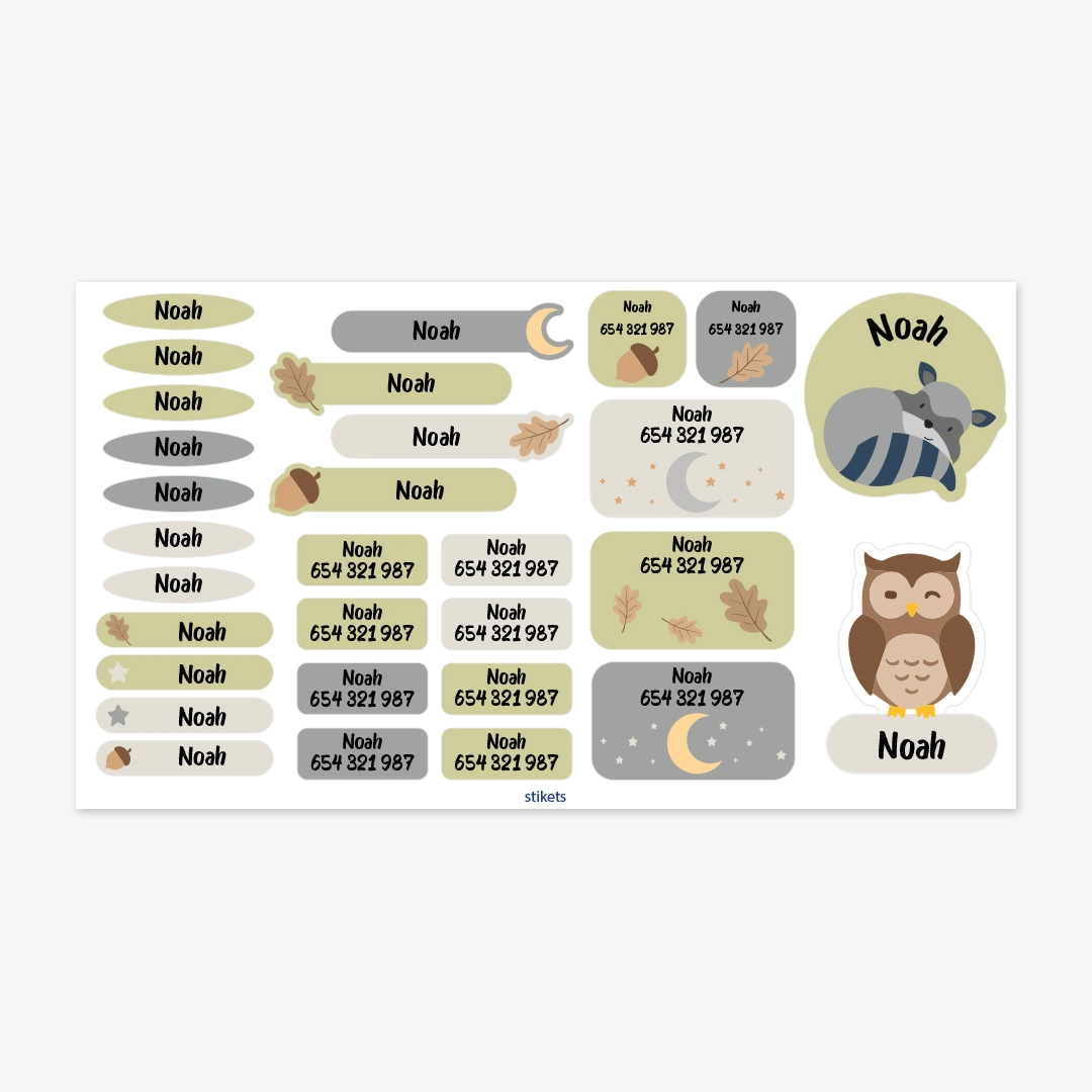 Personalised Stickers for Teens