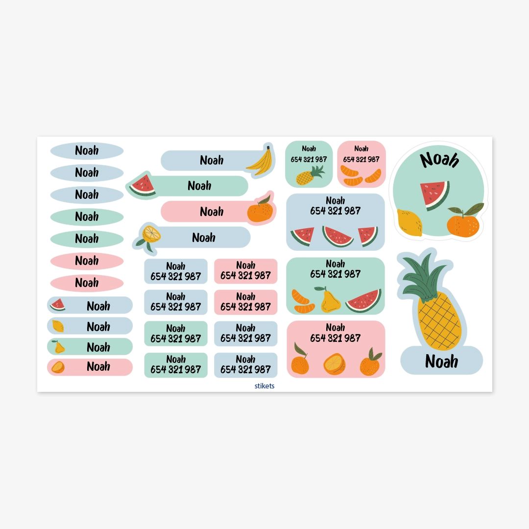 Personalised Stickers for Teens