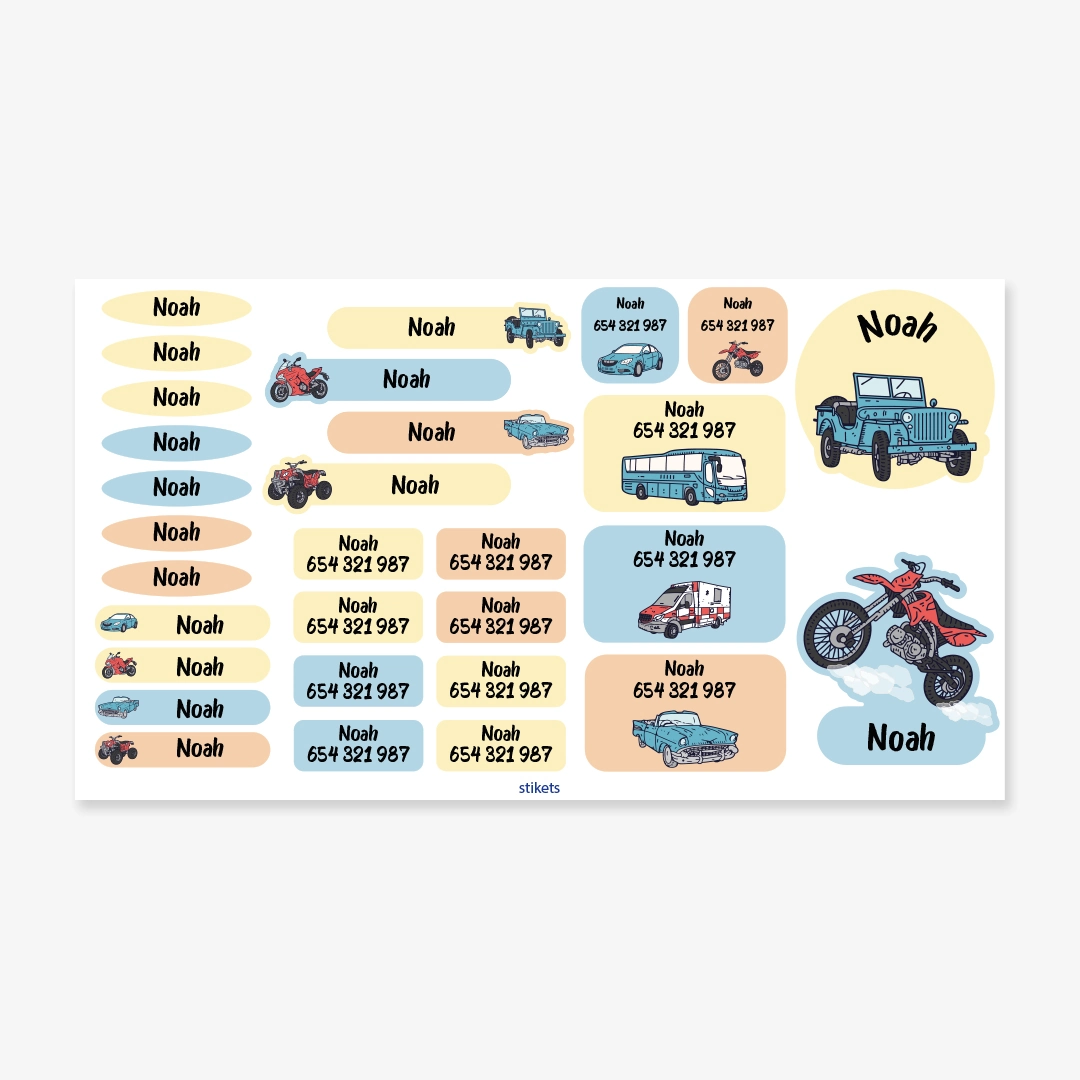 Personalised Stickers for Teens