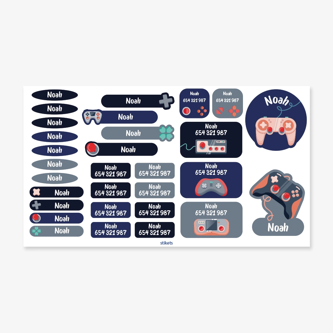 Personalised Stickers for Teens