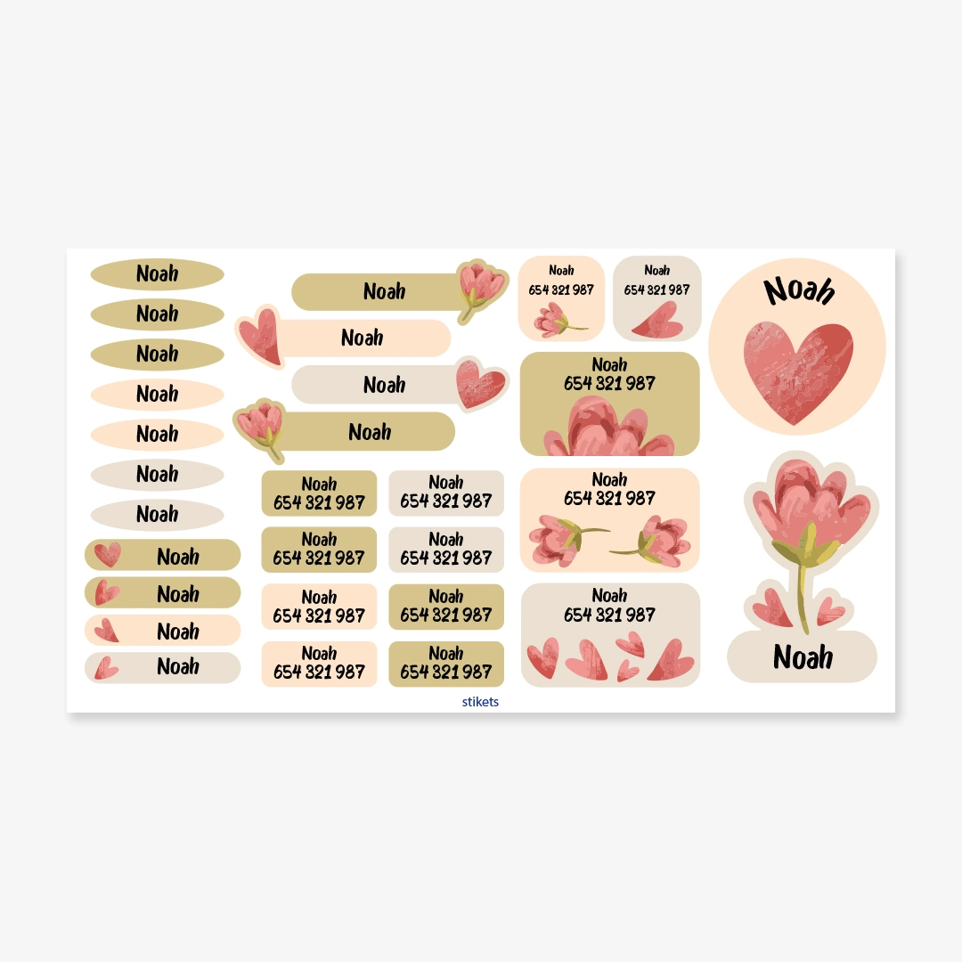 Personalised Stickers for Teens