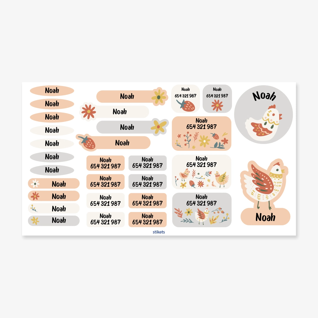 Personalised Stickers for Teens