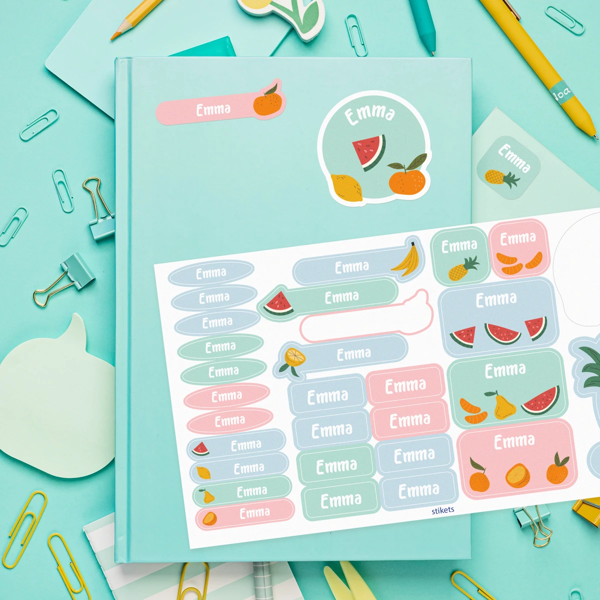 Personalised Stickers for Teens