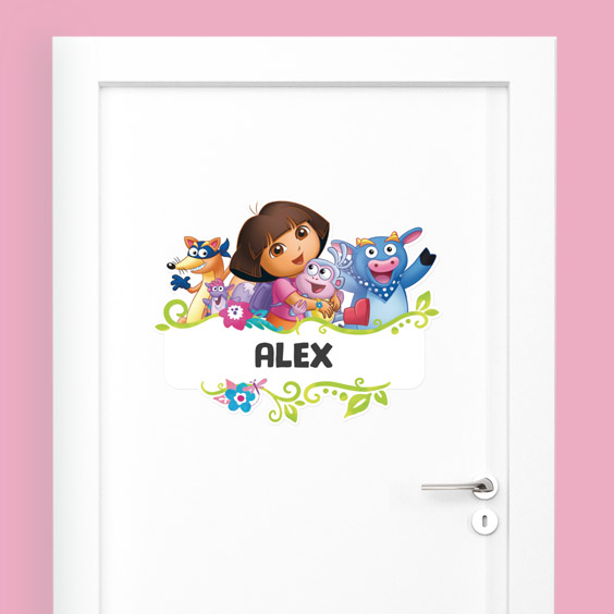 Dora the Explorer Custom Wall Sticker