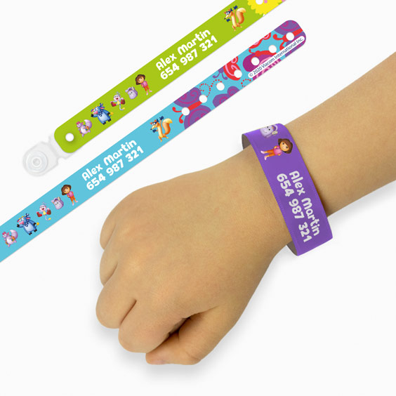 Dora the Explorer ID Bracelets
