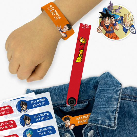 Dragon Ball Etiketten-Pack