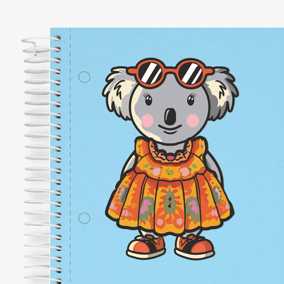 Dress Your Koalas Stickers