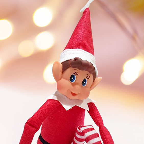 Playful Male Christmas Elf