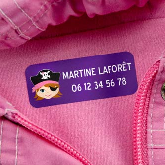 Etiquettes Vêtements Moyennes